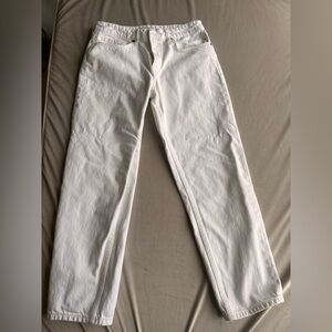 Zara white jeans